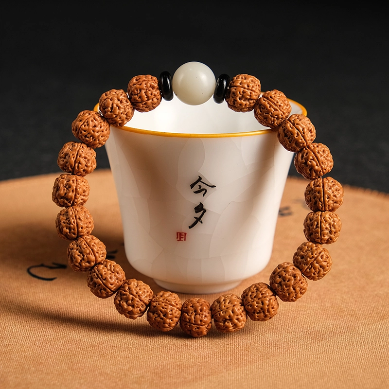 今夕 文玩佛珠盘玩 金刚菩提 手串 男女同款情侣款