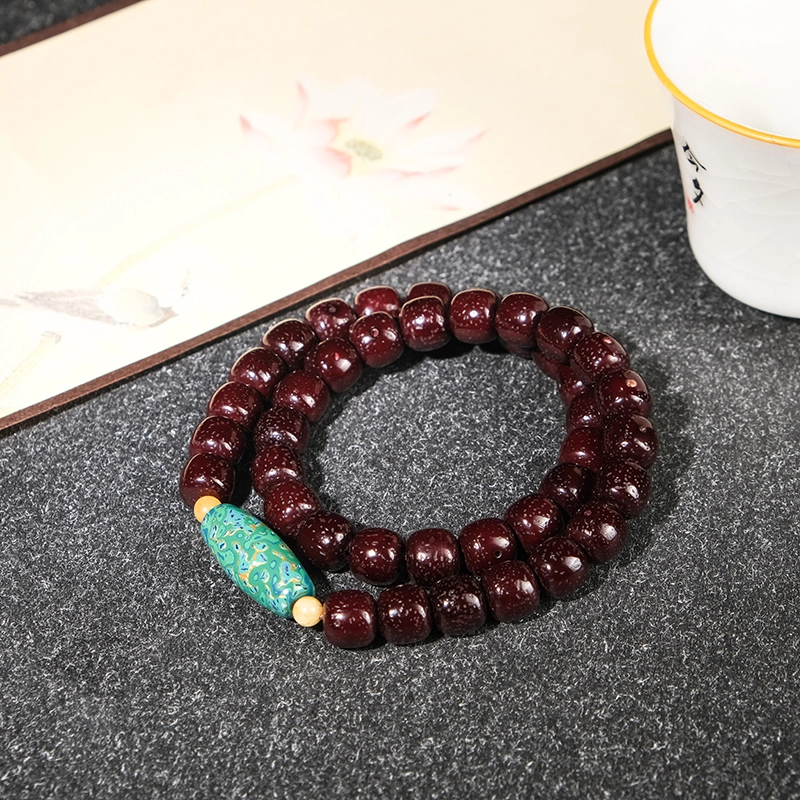 今夕 文玩桶珠佛珠盘玩 星月菩提 手串 男女同款情侣款