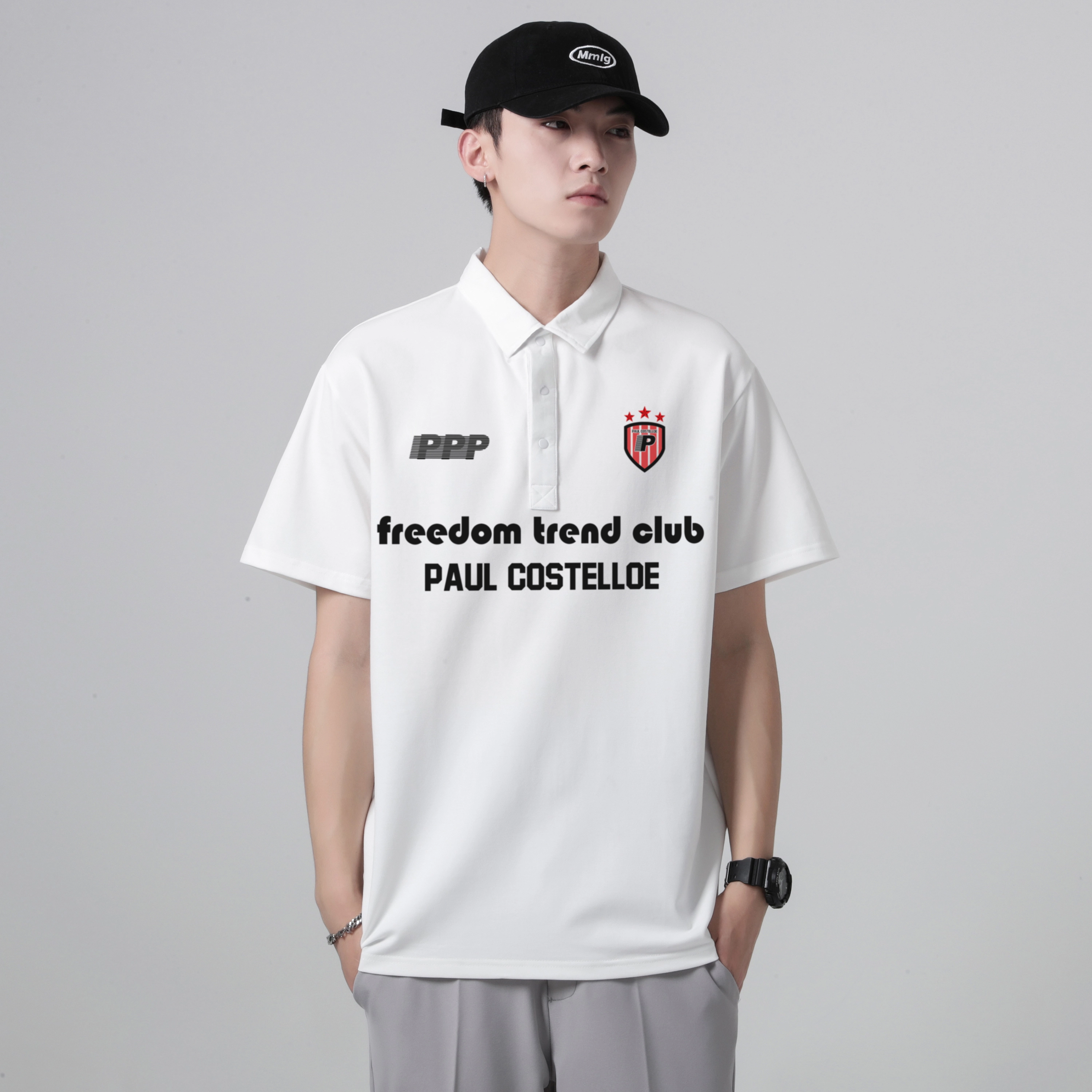 PAUL COSTELLOE LogovintagePolo