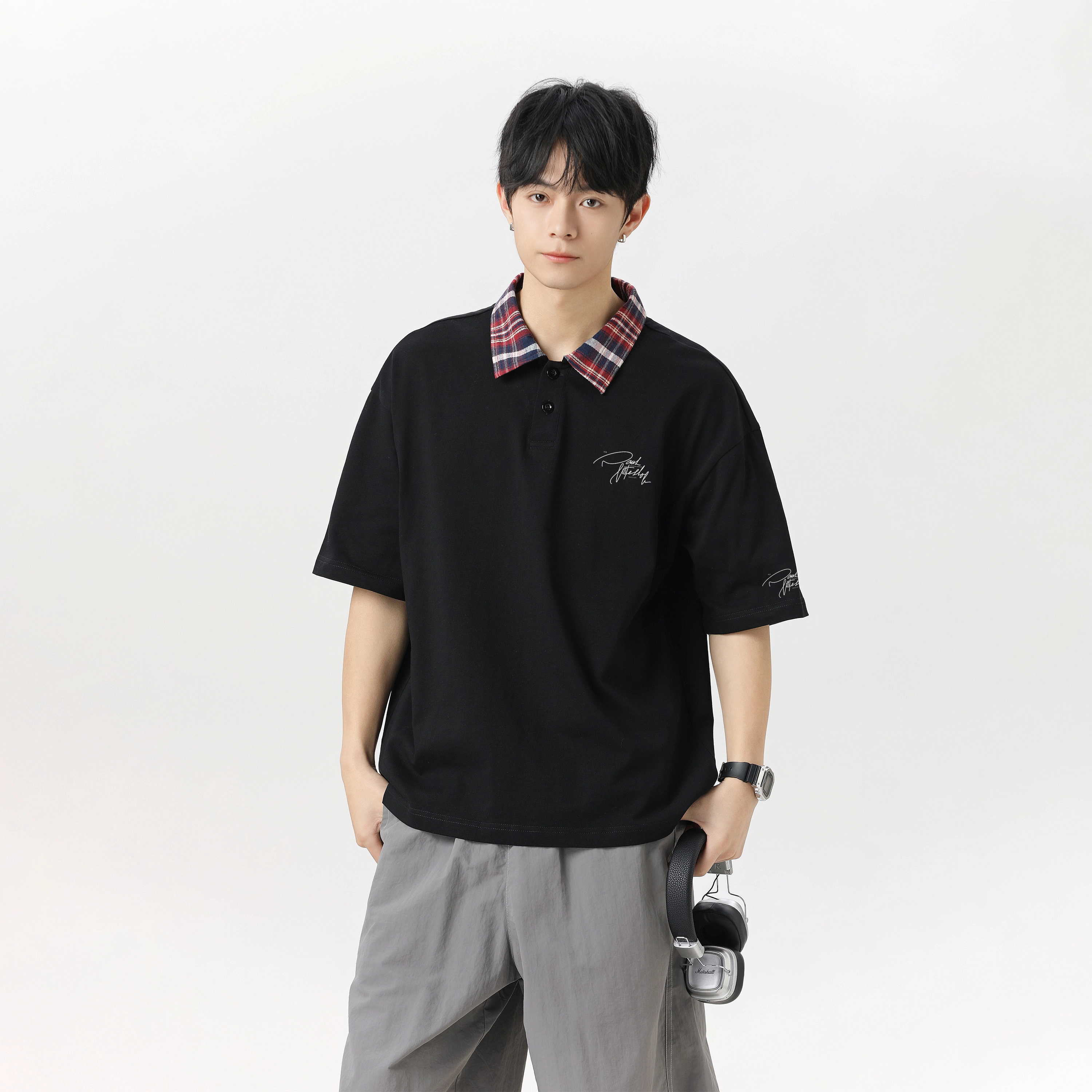 PAUL COSTELLOE LOGOcleanfitPolo