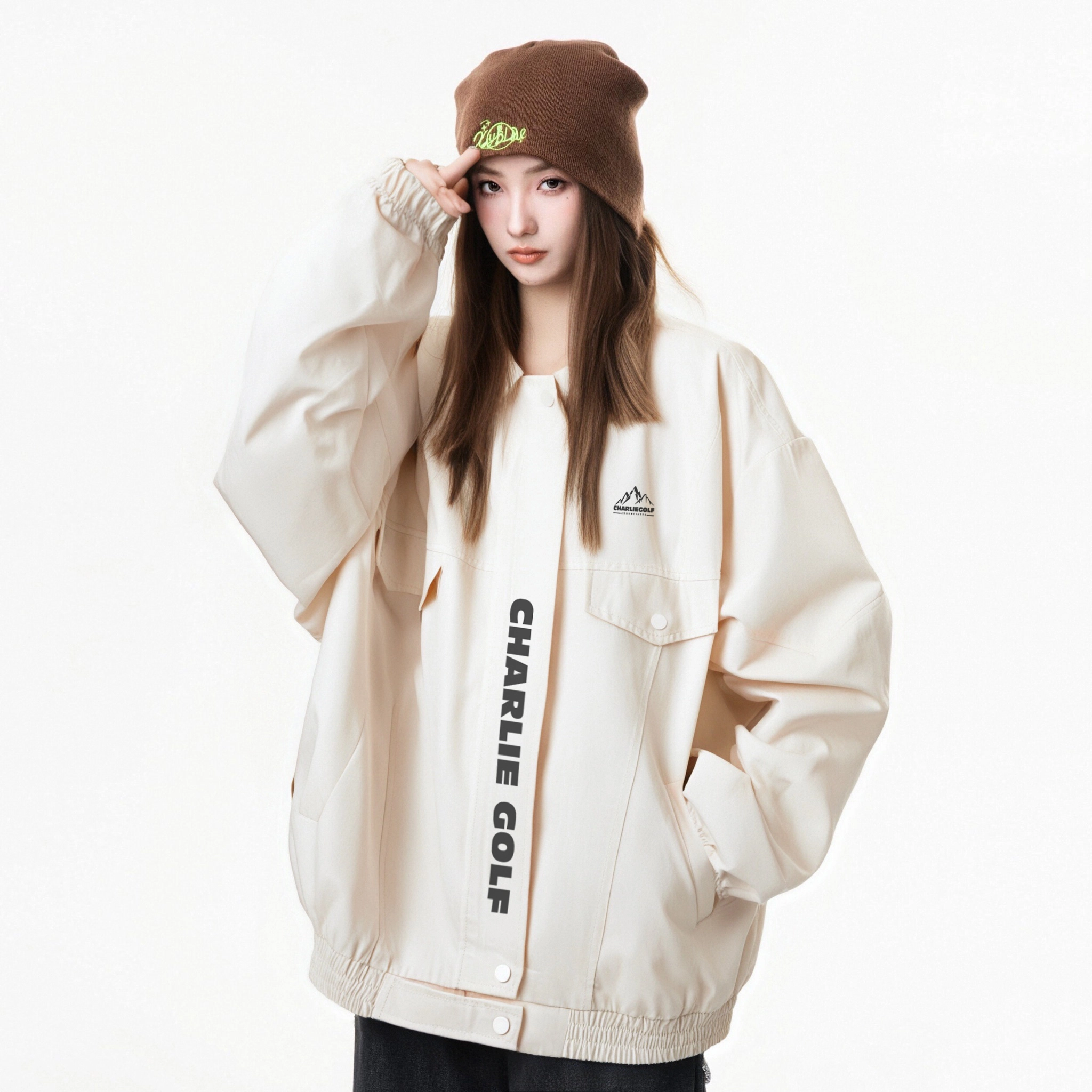CHARLIE GOLF cleanfitbomber