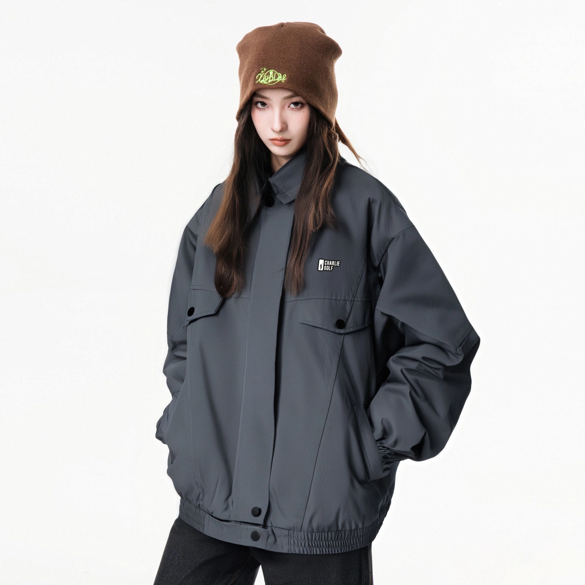 CHARLIE GOLF cleanfitbomber