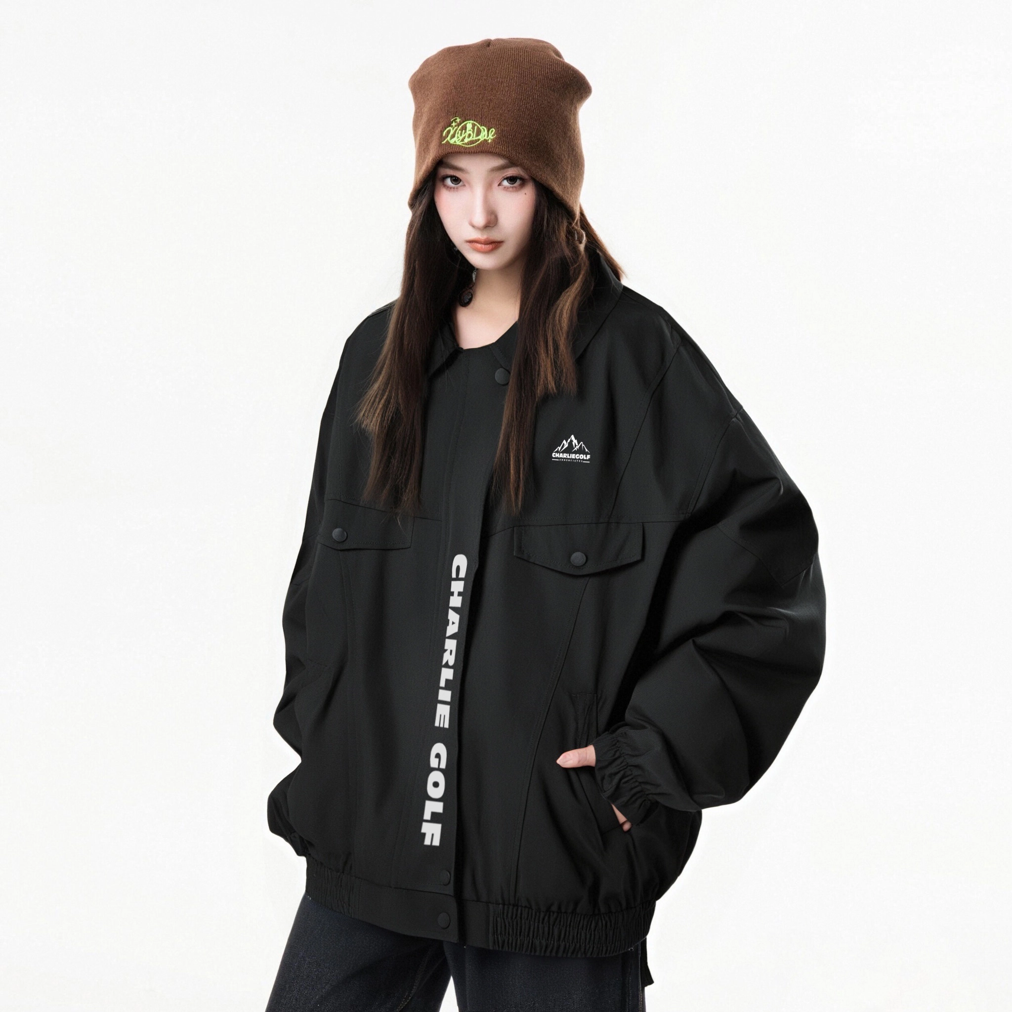 CHARLIE GOLF cleanfitbomber