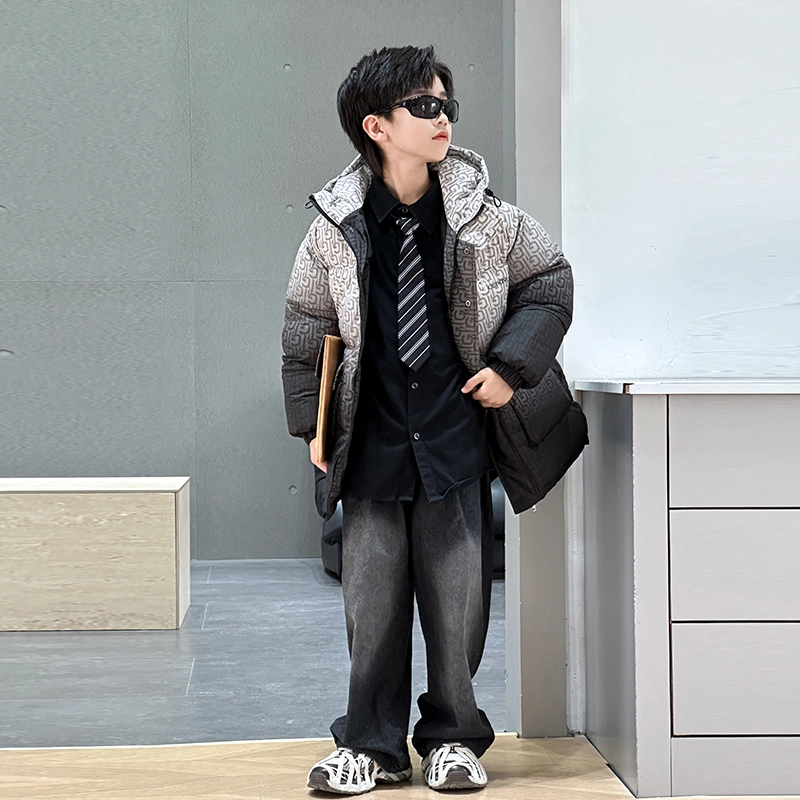 木木屋棉衣 洋气舒适连帽长袖 青少年