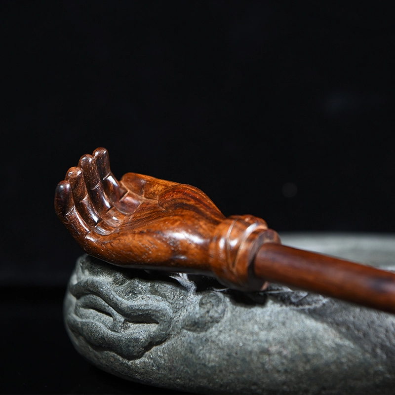 天纵  高端红木小手痒痒挠工艺品 挠背不求人神器 其他木作 男女同款情侣款 酸枝木