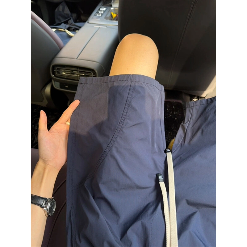 佑麟 美式速干运动裤男夏季薄款篮球冰丝裤子外穿跑步健身五分裤休闲短裤 男女同款