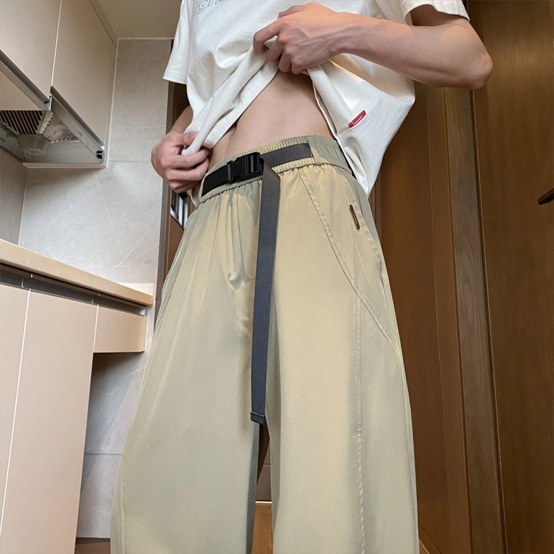 佑麟 美式机能工装裤夏季速干卡扣腰带裤子户外登山运动裤休闲裤 男女同款