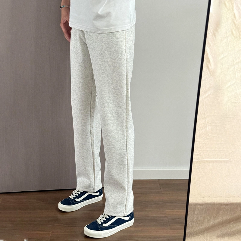 佑麟 运动卫裤直筒美式弯刀裤子显腿长篮球跑步健身休闲裤 男女同款