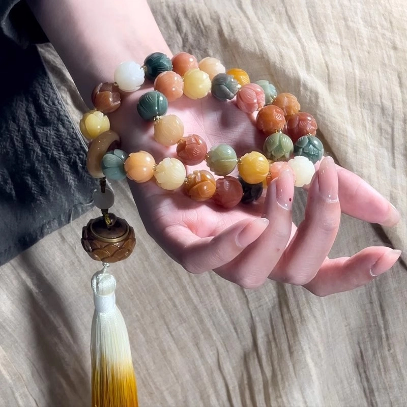 魏天选 梦幻芙蕖 菩提子/菩提籽 手串 男女同款情侣款