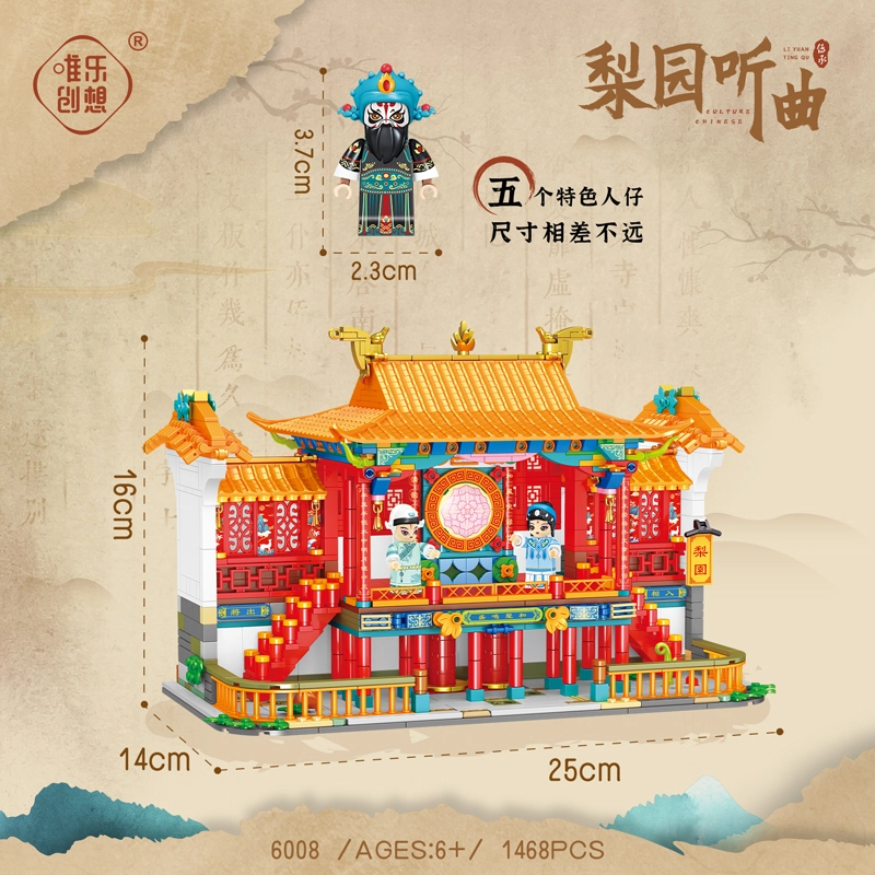 WL-CREATIVE 1468PCS 6008
