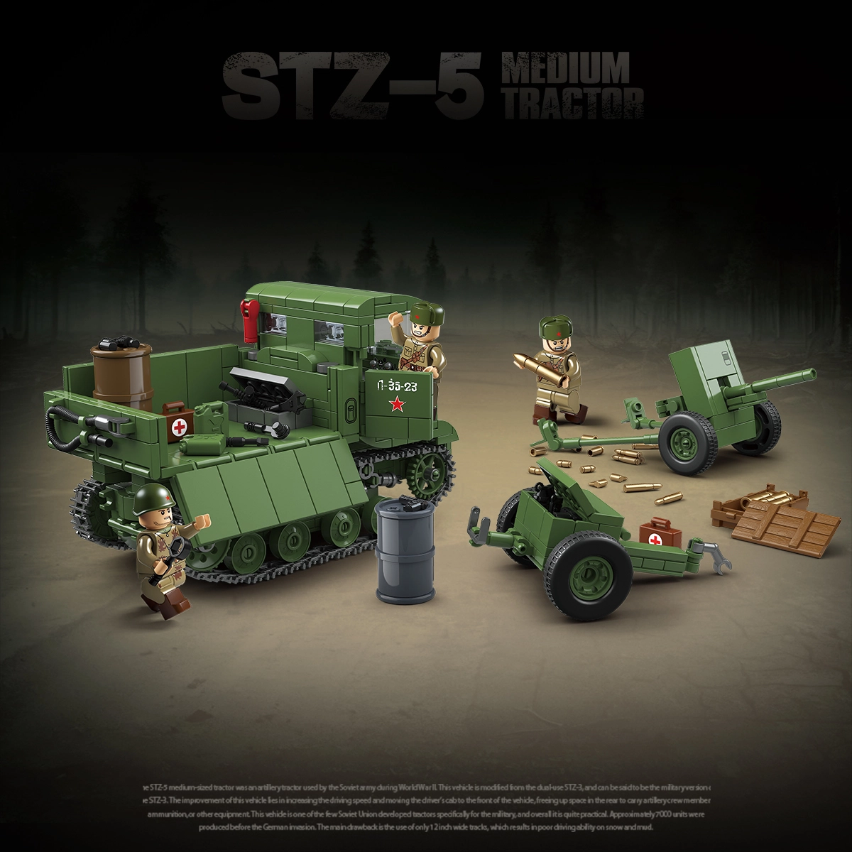 QUAN GUAN STZ-5 733pcs 100289-STZ-5