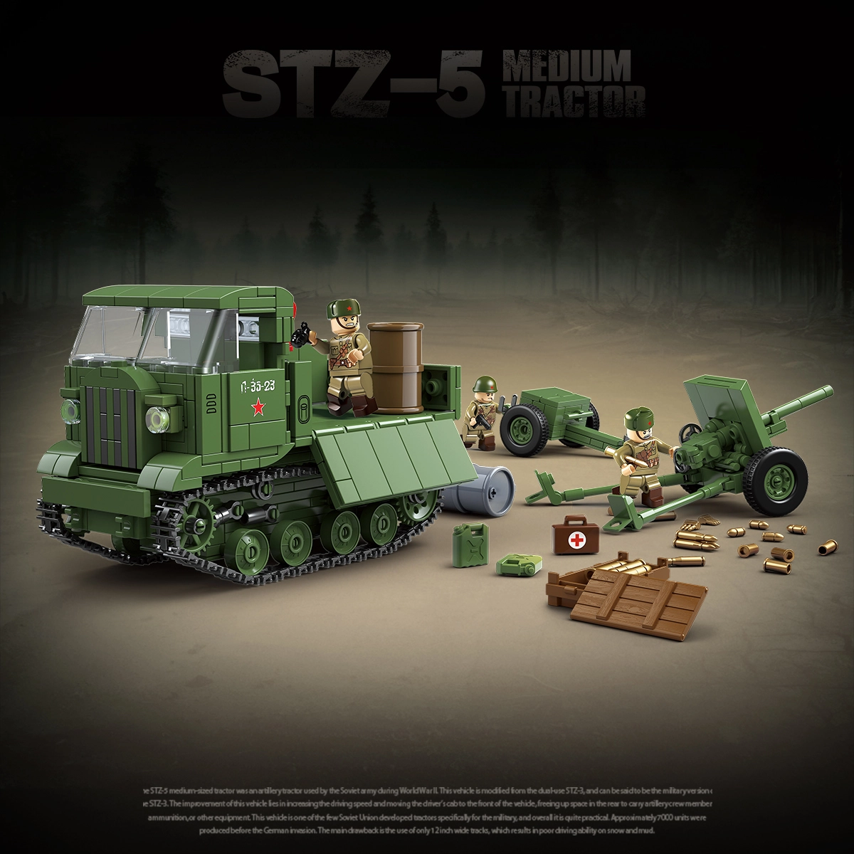 QUAN GUAN STZ-5 733pcs 100289-STZ-5