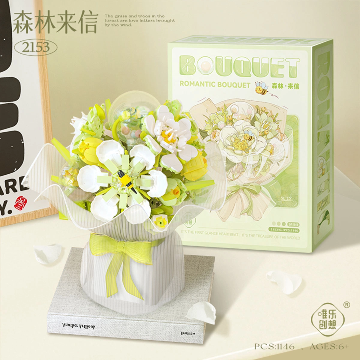 WL-CREATIVE 1228pcs 2152