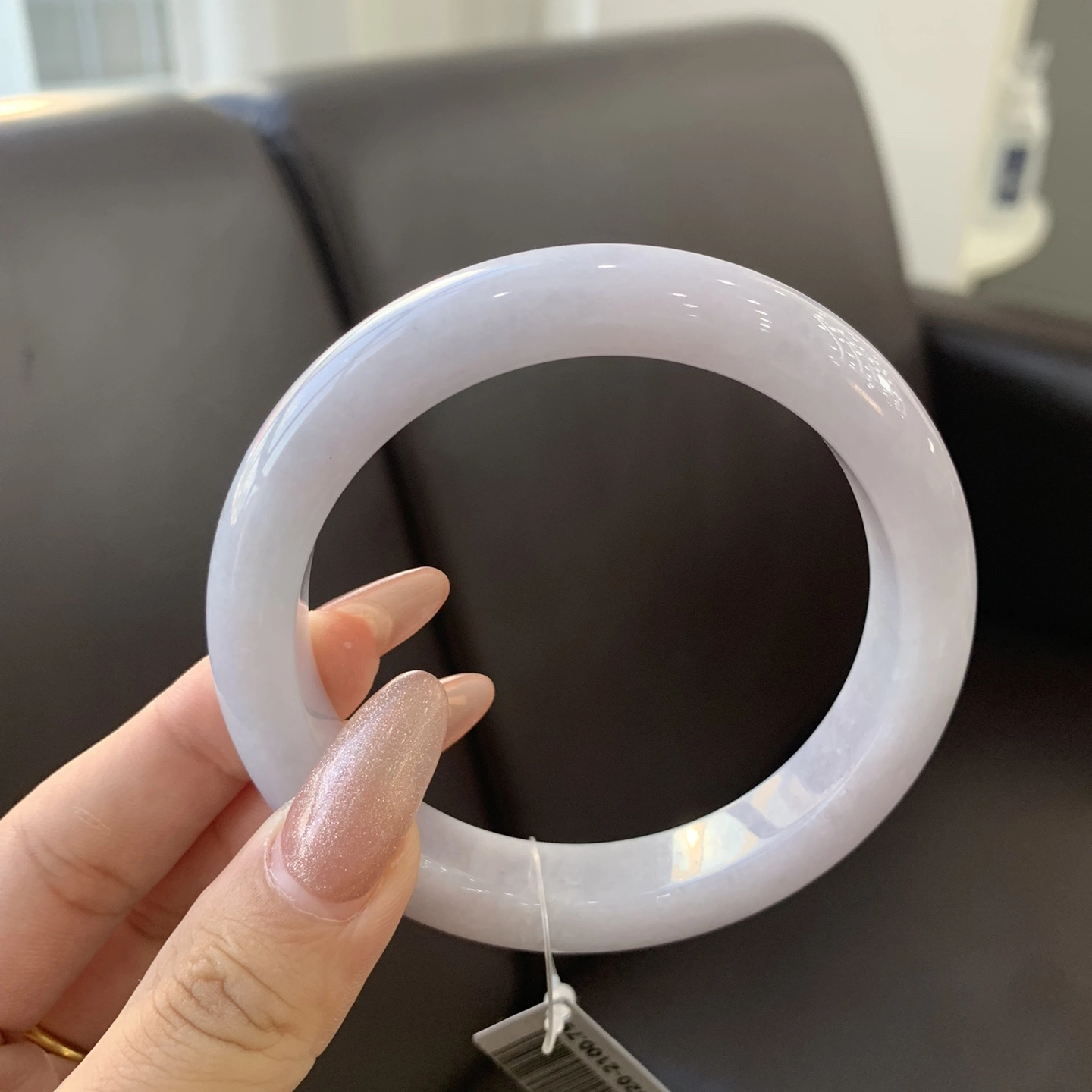 翠亨祥 细糯紫优雅大气 糯种 翡翠手镯 女款