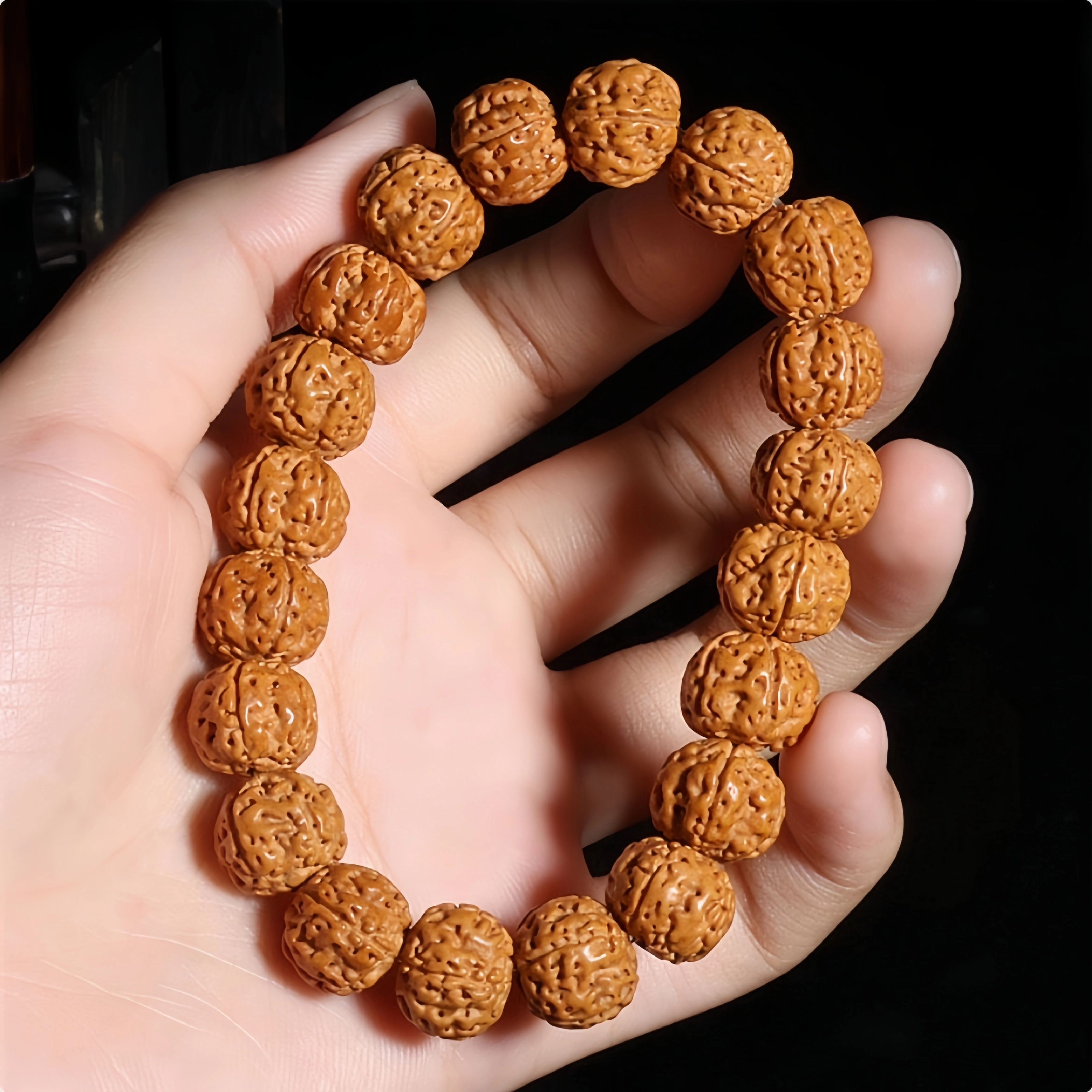 宝臻荟 国潮风 文玩念珠 佛珠 转运 金刚菩提 手串 男女同款情侣款