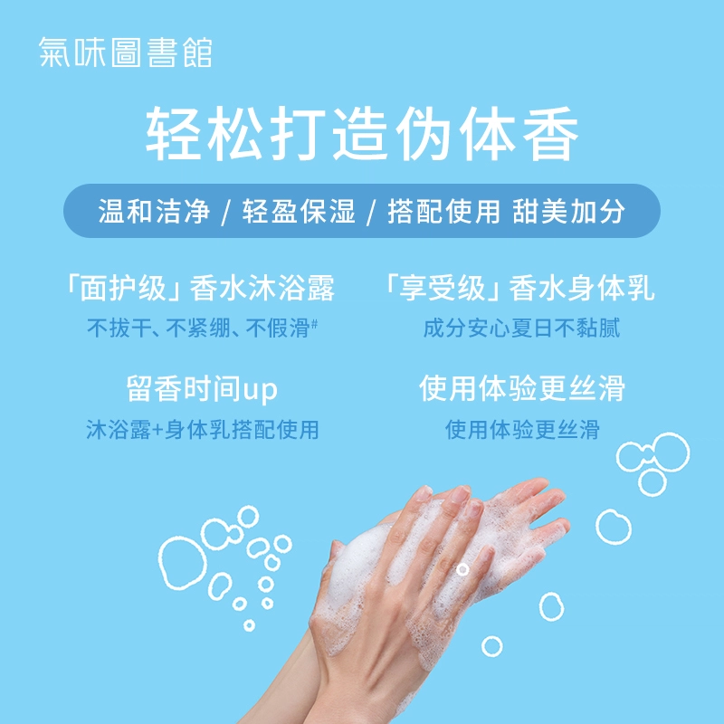 气味图书馆 白衬衫香水+洗护新年限定礼盒 清新持久