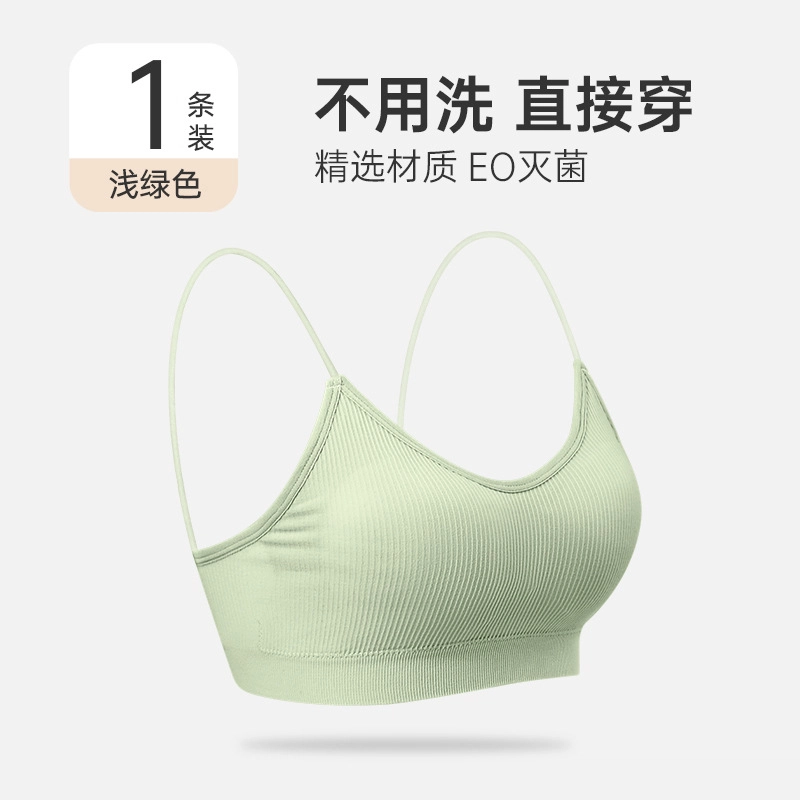 巴迪高 一次性运动无痕灭菌透气免洗独立包装旅游日抛文胸 女款