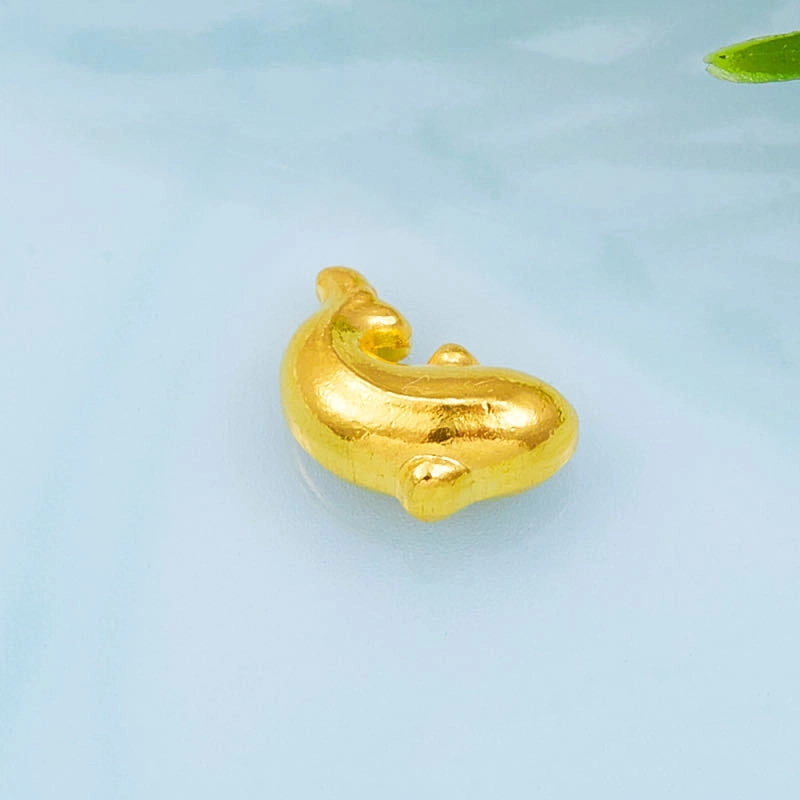 中国黄金 珍·如金 小锦鲤金豆实心投资收藏理财 足金 投资金 金条