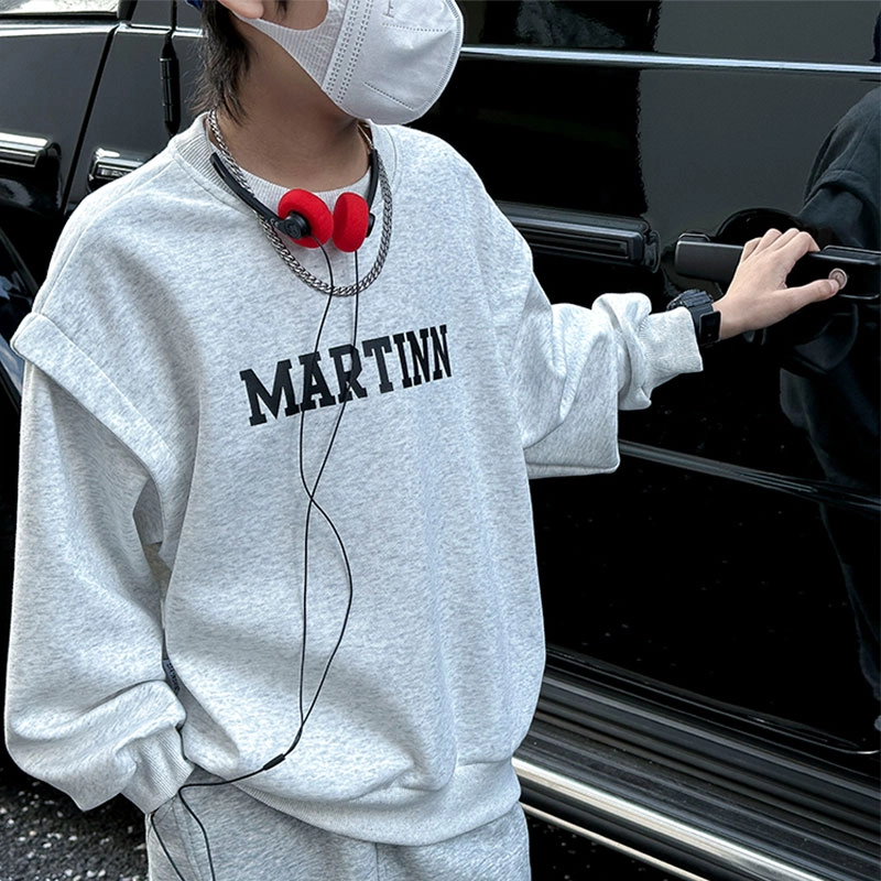 熊猫圆圆 童装 男童卫衣秋装新款儿童中大童韩版帅气休闲上衣男孩春秋装
