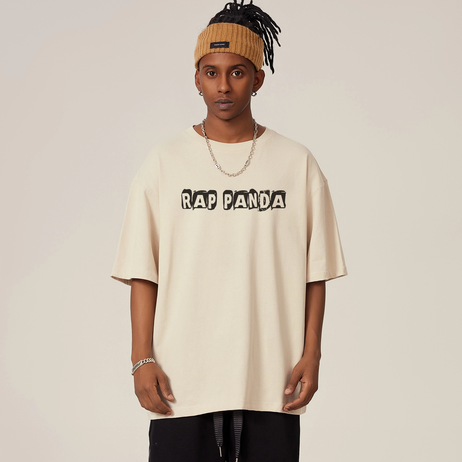 RAP PANDA hiphopTshirtoversizeT
