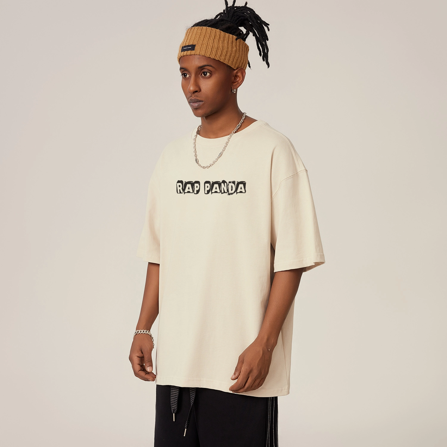 RAP PANDA hiphopTshirtoversizeT