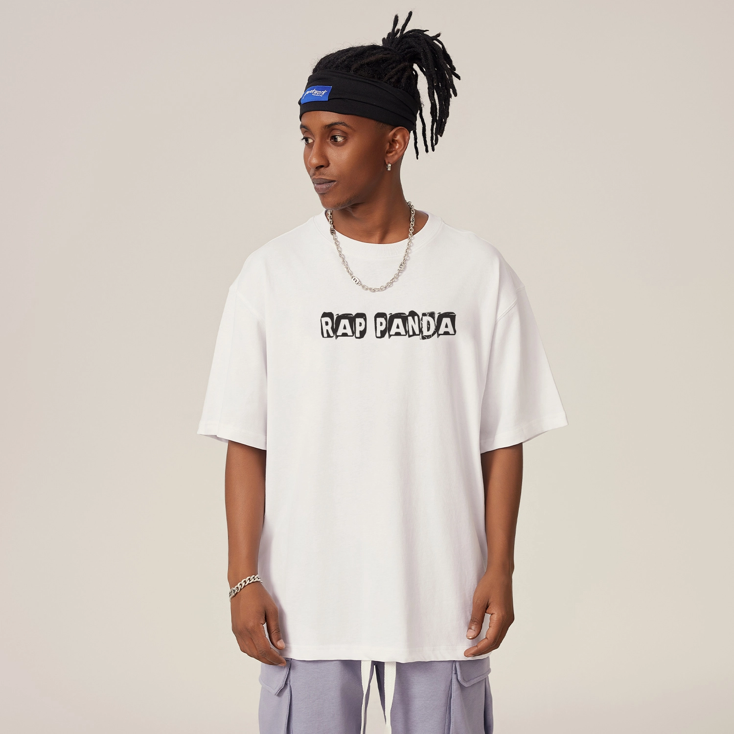 RAP PANDA hiphopTshirtoversizeT
