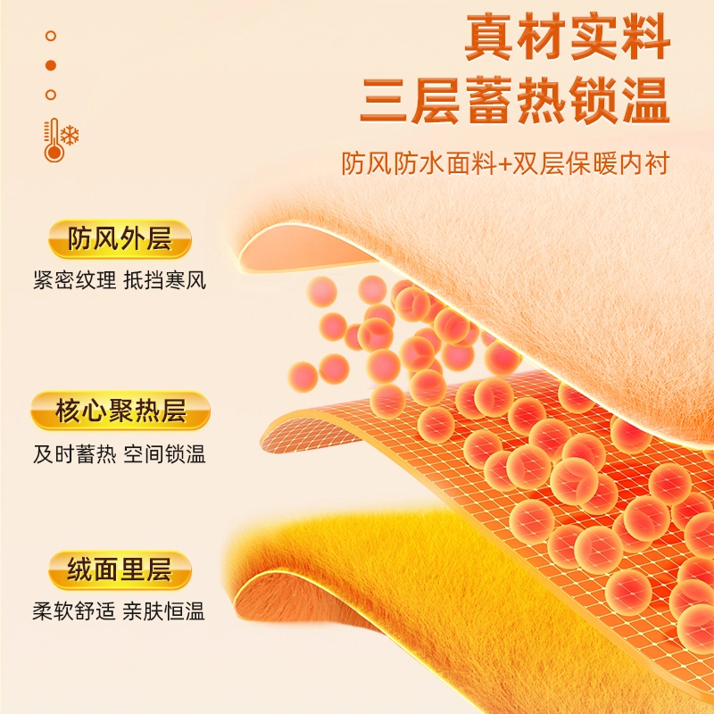 匹克 冬季出行必备 御寒防风 加绒加厚保暖 佩戴舒适 可触屏 户外 涤纶 骑行手套 男女同款情侣款