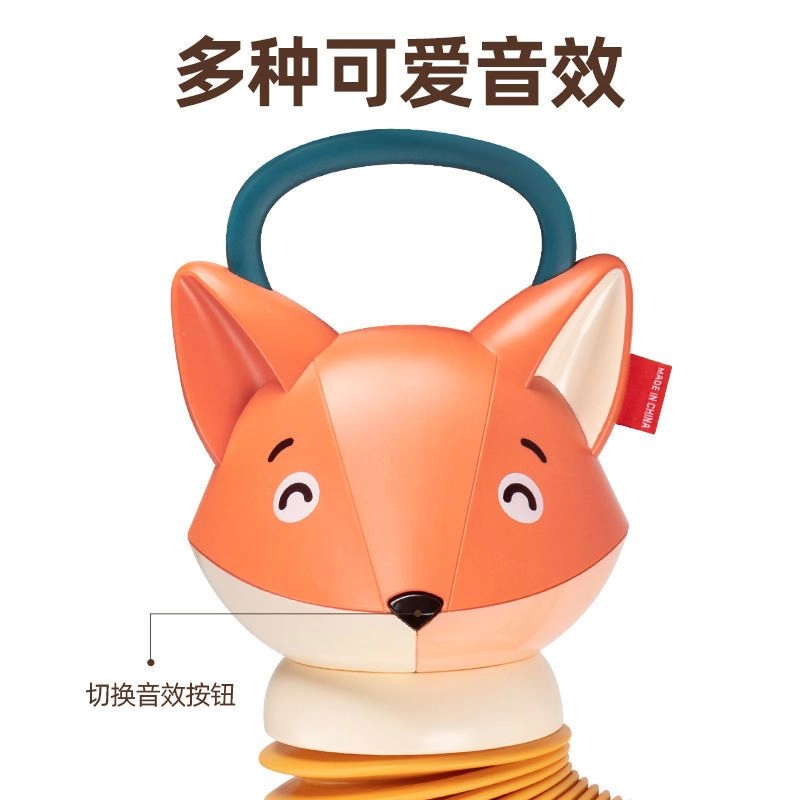 小牧马 狐狸手风琴 仿真乐器 音乐拉琴抓握 早教益智玩具