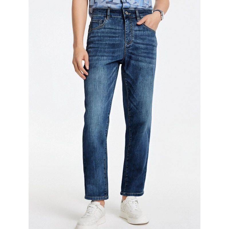HLA JEANS Black Whale