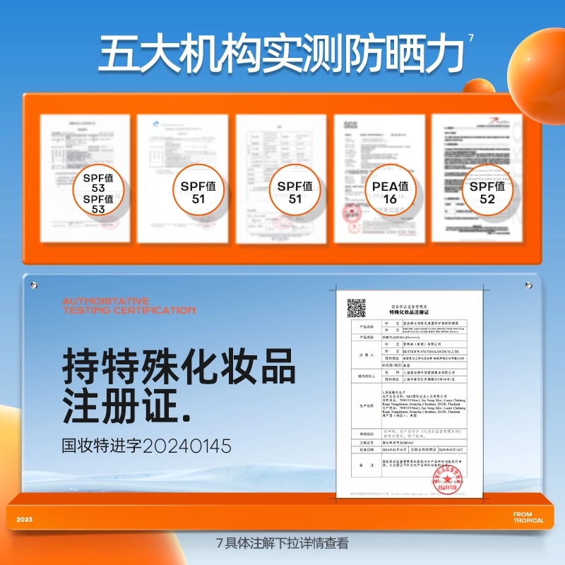 Mistine SPF50+ PA++ 15406090ml