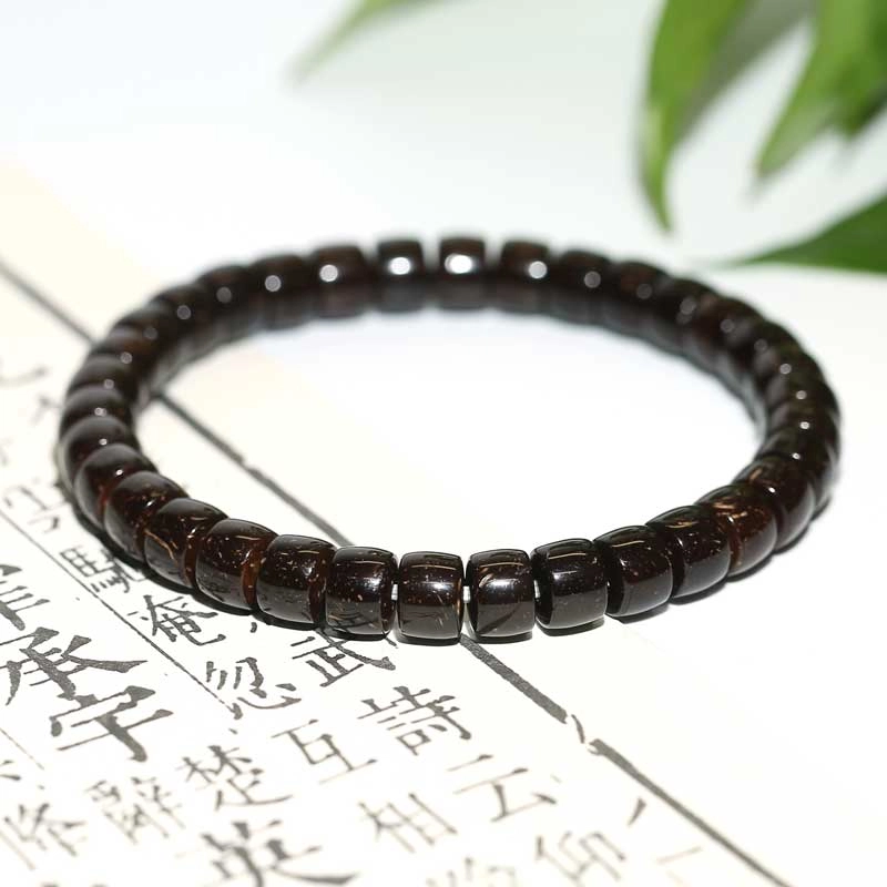 潘家园 手工精致直切#好运 椰蒂 手串 男女同款情侣款