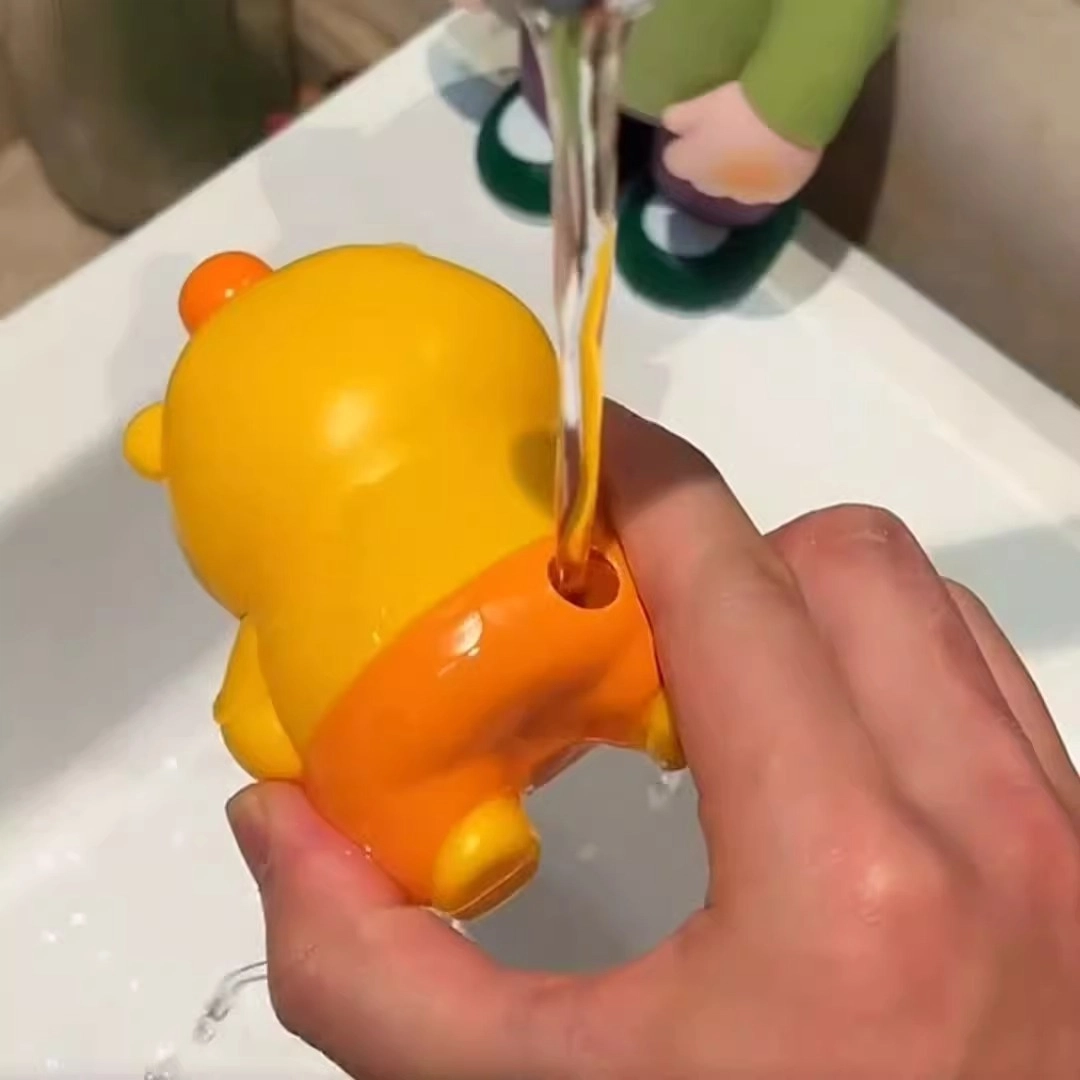 卡威 水豚噜噜按压水枪 夏季玩水整蛊搞怪 玩具