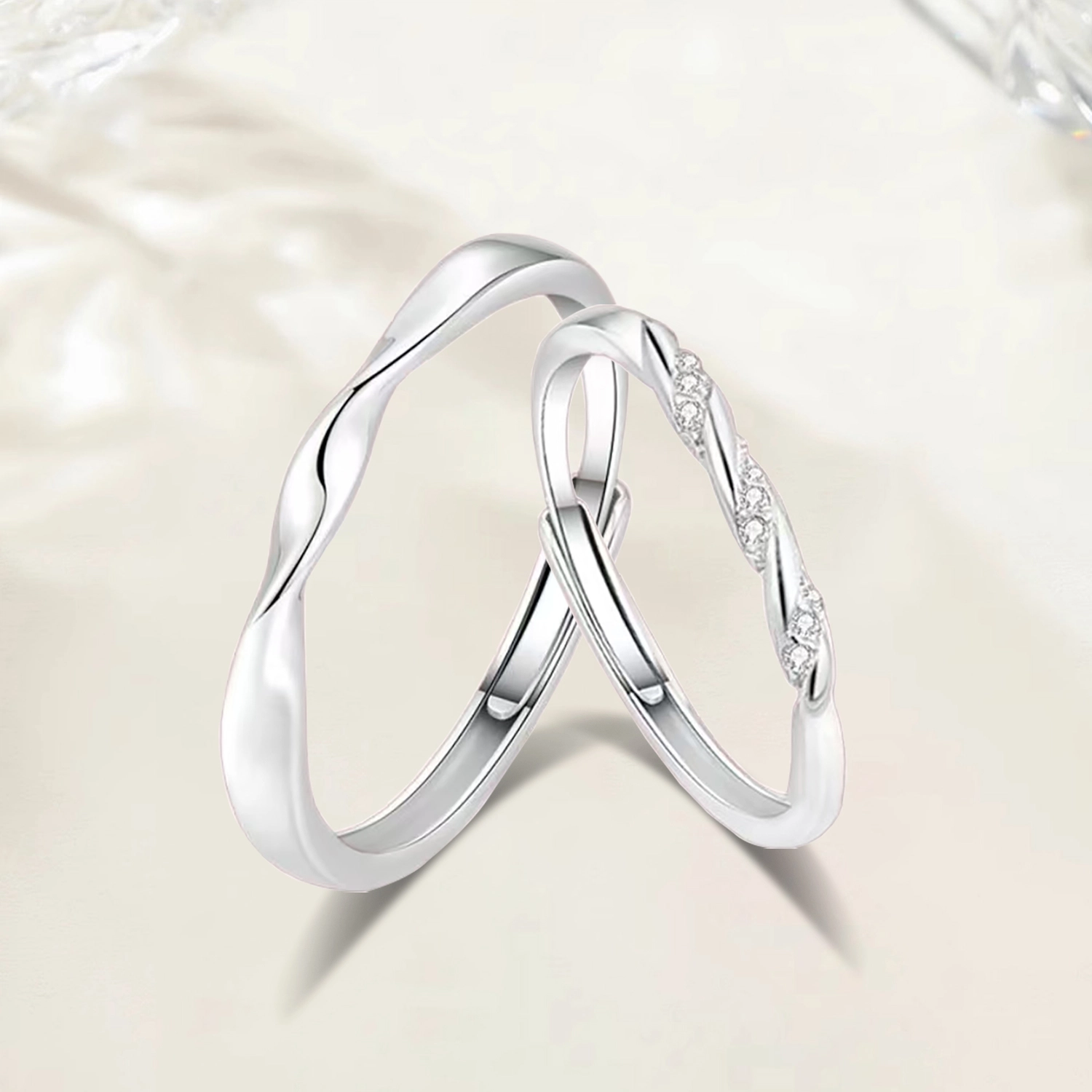 【高品质 硬金999】 爱恋珠宝 吞金兽貔貅串珠指环 清新甜美 甜蜜示爱百搭显白 韩式高级设计感 好运 玛瑙 戒指 男女同款情侣款