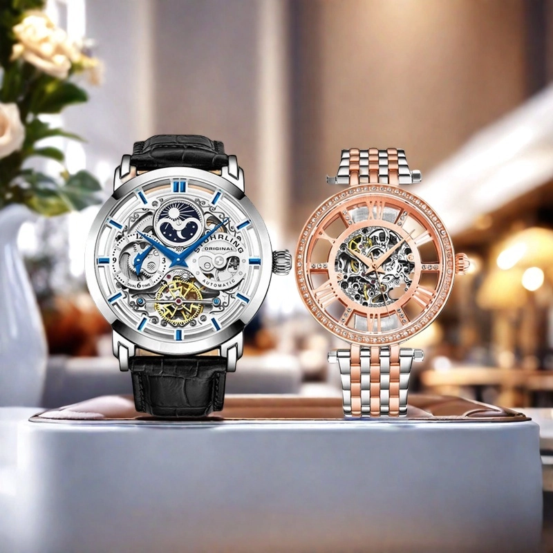 STUHRLING 46mm 50 371.01+3944.1