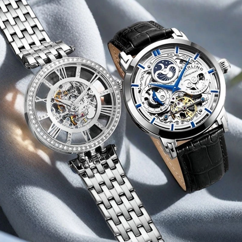 STUHRLING 46mm 50 371.01+3944.1