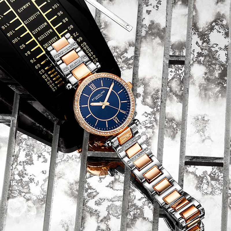 STUHRLING 42mm 3950a.3+3905.2