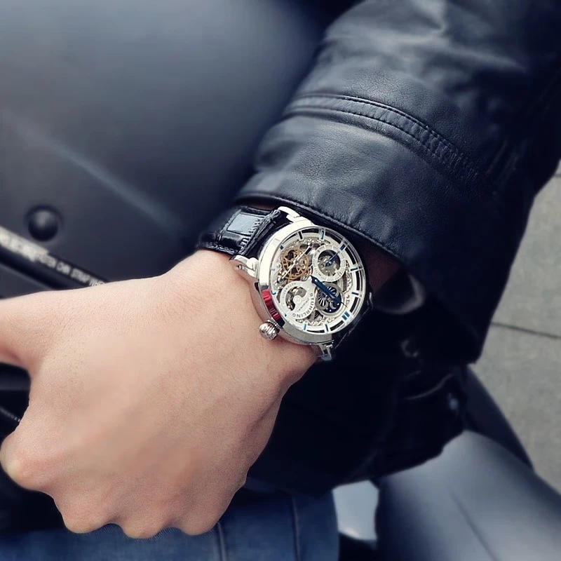 STUHRLING 46mm 50 371.01+3944.1