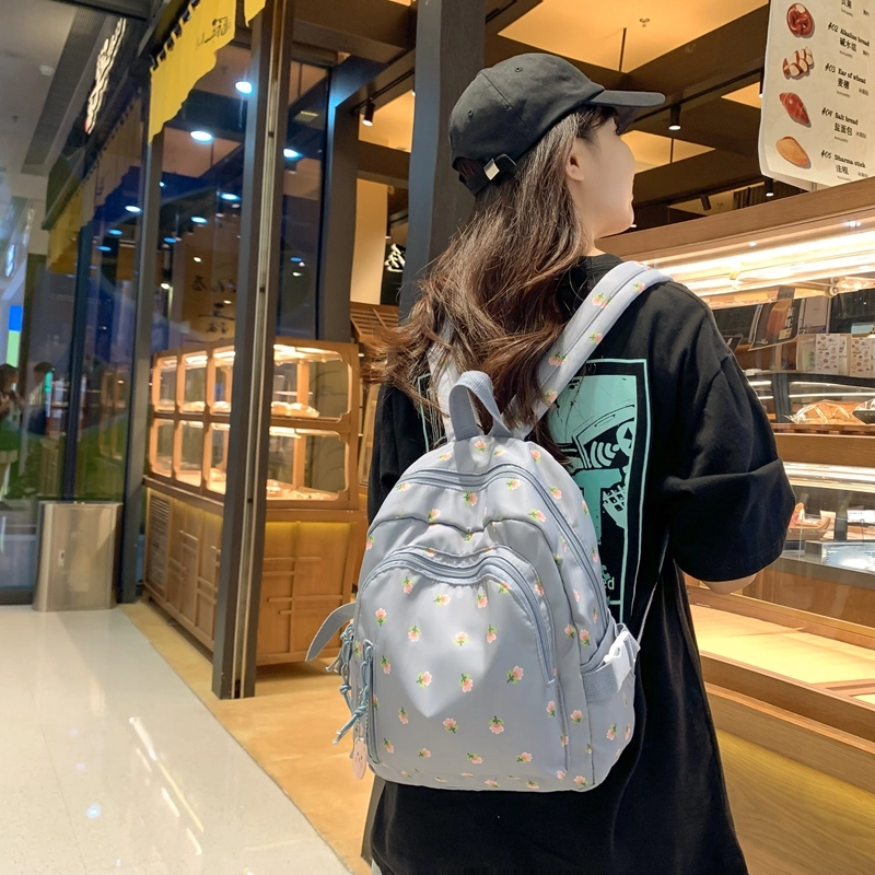 泰迪珍藏 校园风小清新露营旅行包韩版 尼龙 双肩包 女款 多色
