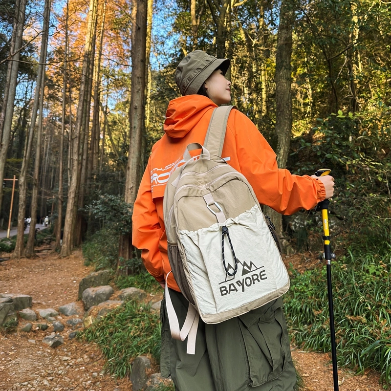 泰迪珍藏 轻便撞色字母百搭潮流 尼龙 书包背包双肩包 男女同款情侣款 多色