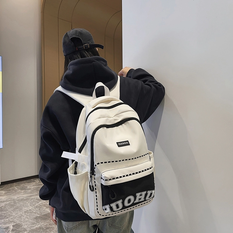 泰迪珍藏 高颜值字母潮流 尼龙 双肩包 常规 男女同款情侣款 多色