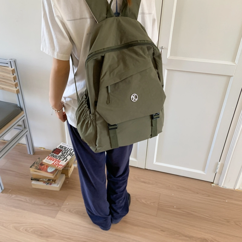 泰迪珍藏 多功能两用双背包骑行轻便通勤旅行小背包 尼龙 双肩包 女款 多色