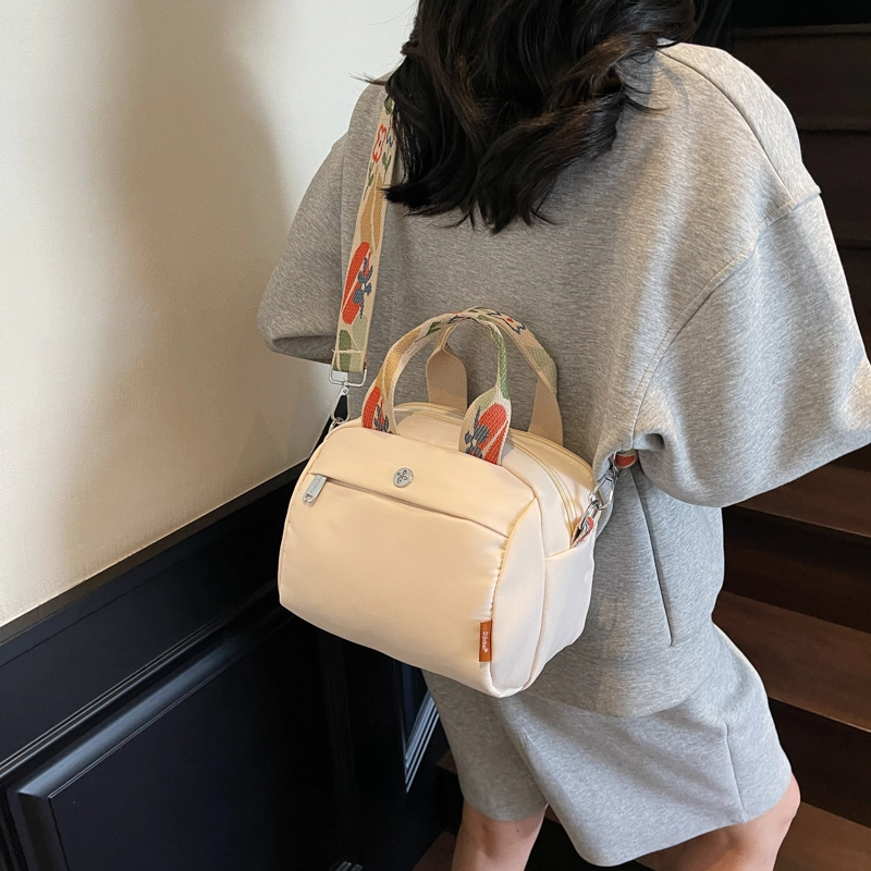 泰迪珍藏 休闲时尚百搭通勤 布 单肩斜挎手提包 常规 女款 多色