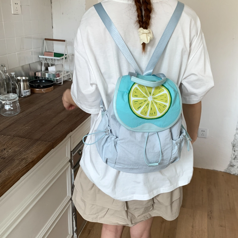 泰迪珍藏 简约百搭可爱水果轻便 尼龙 背包双肩包 女款 多色