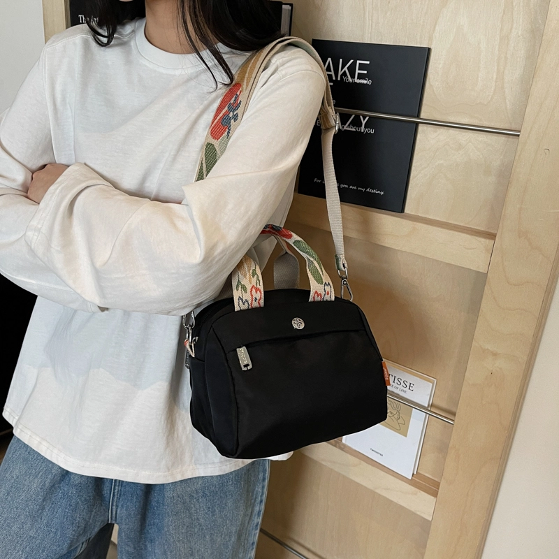 泰迪珍藏 休闲时尚百搭通勤 布 单肩斜挎手提包 常规 女款 多色