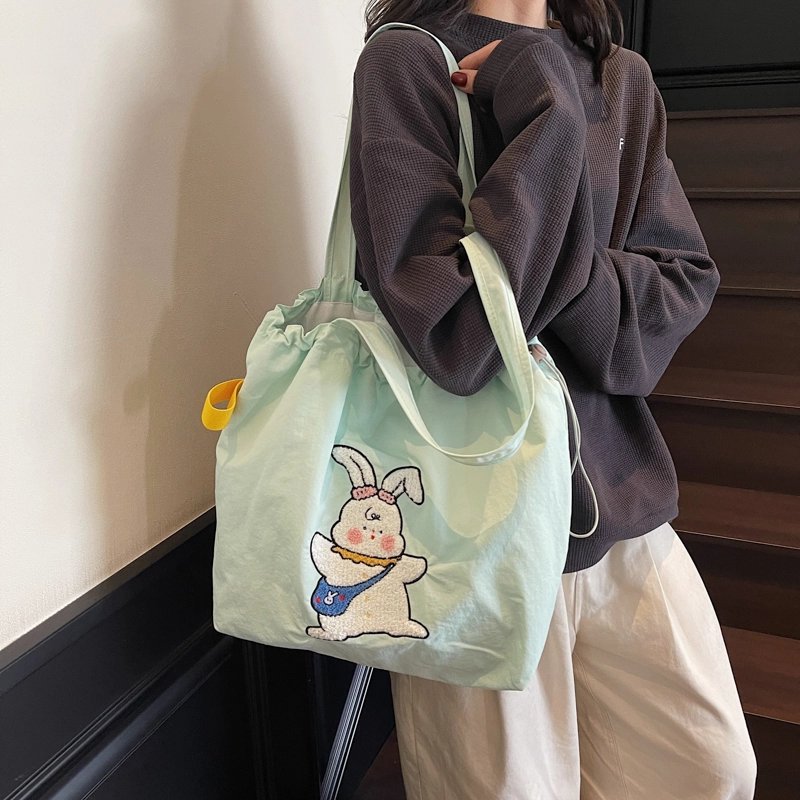 泰迪珍藏 小众设计时尚可爱通勤包托特包 布 单肩包 常规 女款 多色