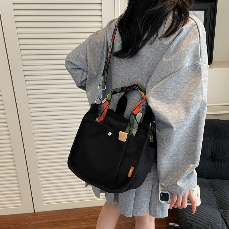 泰迪珍藏 托特包时尚简约百搭 布 单肩斜挎手提包 常规 女款 多色