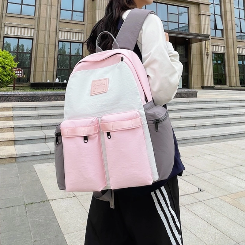 泰迪珍藏 日系百搭简约通勤 帆布 双肩包 男女同款情侣款 多色