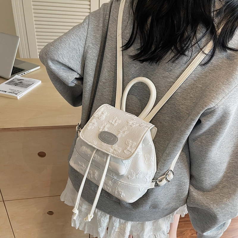 泰迪珍藏 学院风时尚潮流百搭 布 双肩包 女款 多色