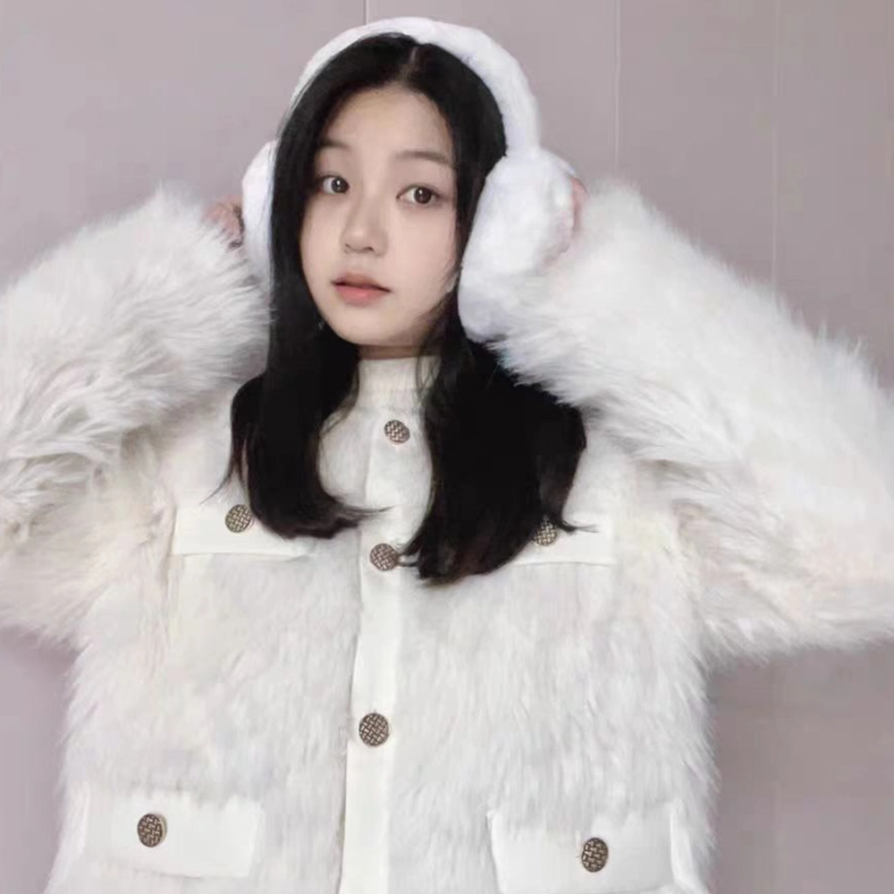 梦特娇 韩系冬季骑行保暖防寒加厚加绒 涤纶 耳罩 男女同款情侣款