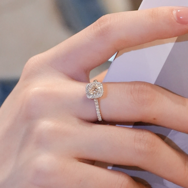 UA 18K 0.7ct1.0ctVVS1D3EX